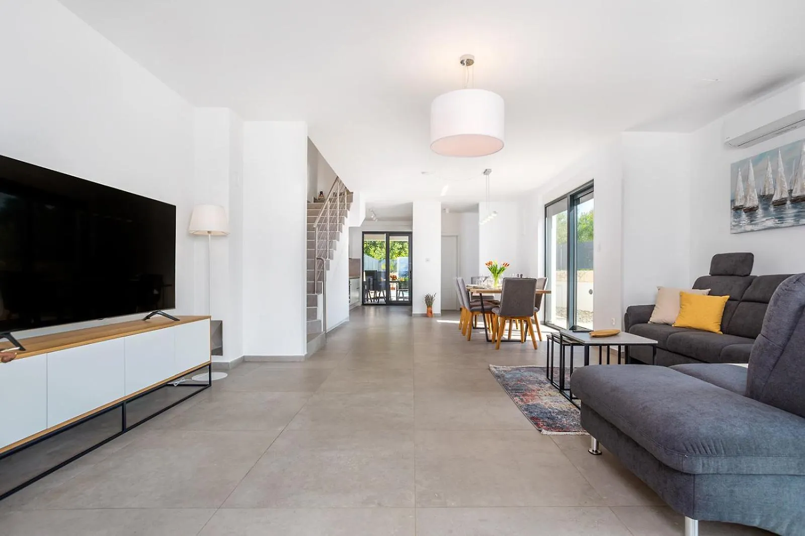 Villa Larus On Island Krk For 6 People With Sea View & Only 500 M From The Sea Malinska 0*,  Croatia